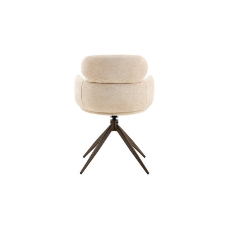Chaise pivotante RONCE en tissu