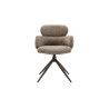Chaise pivotante RONCE en tissu