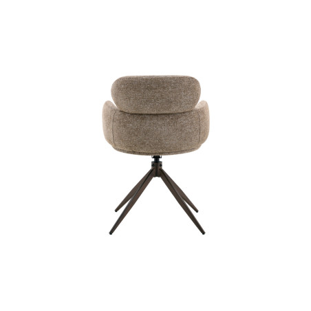 Chaise pivotante RONCE en tissu