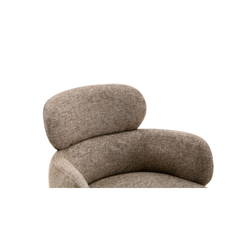 Chaise pivotante RONCE en tissu