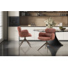 Chaise pivotante RONCE en tissu