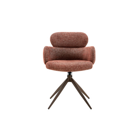Chaise pivotante RONCE en tissu