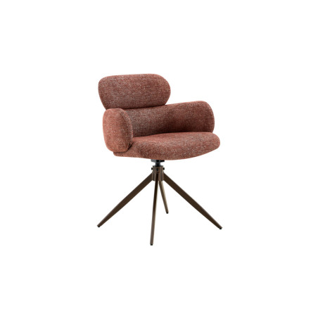 Chaise pivotante RONCE en tissu