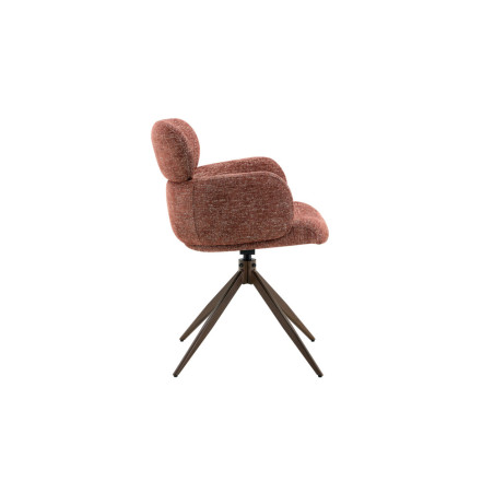 Chaise pivotante RONCE en tissu