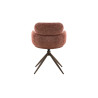 Chaise pivotante RONCE en tissu