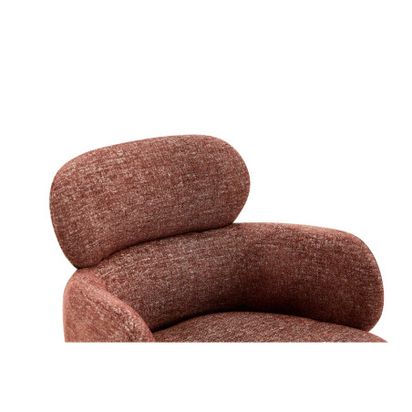 Chaise pivotante RONCE en tissu