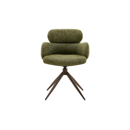 Chaise pivotante RONCE en tissu