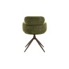 Chaise pivotante RONCE en tissu