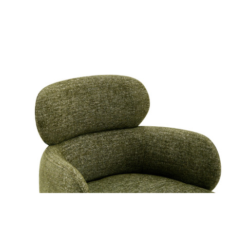 Chaise pivotante RONCE en tissu