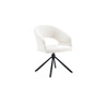 Chaise pivotante AMBROISIE en tissu