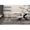 Chaise pivotante AMBROISIE en tissu