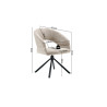 Chaise pivotante AMBROISIE en tissu