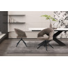 Chaise pivotante AMBROISIE en tissu