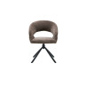 Chaise pivotante AMBROISIE en tissu