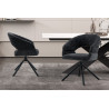 Chaise pivotante AMBROISIE en tissu