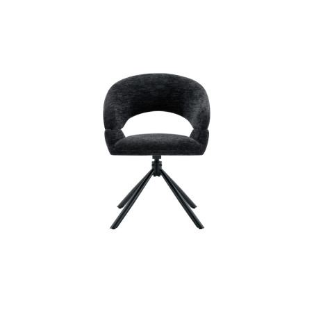 Chaise pivotante AMBROISIE en tissu