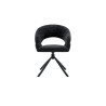 Chaise pivotante AMBROISIE en tissu