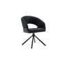 Chaise pivotante AMBROISIE en tissu