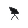 Chaise pivotante AMBROISIE en tissu