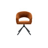 Chaise pivotante AMBROISIE en tissu