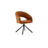Chaise pivotante AMBROISIE en tissu