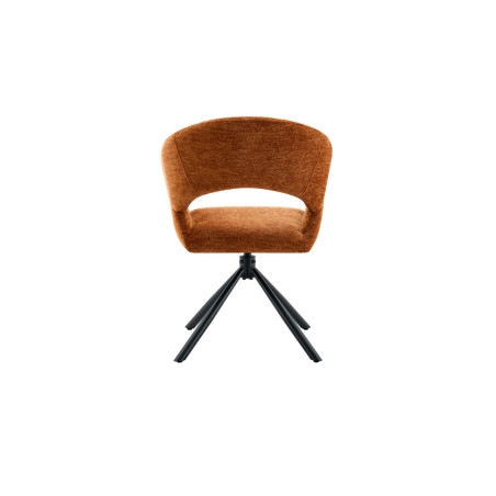 Chaise pivotante AMBROISIE en tissu