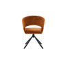 Chaise pivotante AMBROISIE en tissu
