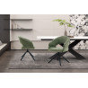 Chaise pivotante AMBROISIE en tissu