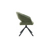 Chaise pivotante AMBROISIE en tissu