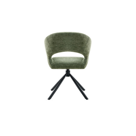Chaise pivotante AMBROISIE en tissu