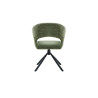 Chaise pivotante AMBROISIE en tissu