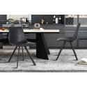 Chaise EMERAUDE en simili cuir