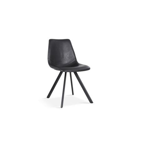 Chaise EMERAUDE en simili cuir