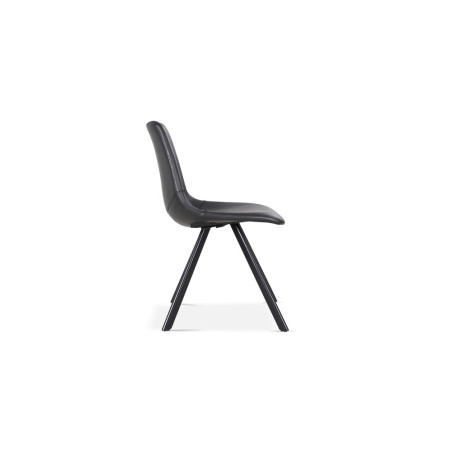 Chaise EMERAUDE en simili cuir