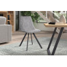 Chaise EMERAUDE en simili cuir