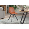 Chaise EMERAUDE en simili cuir
