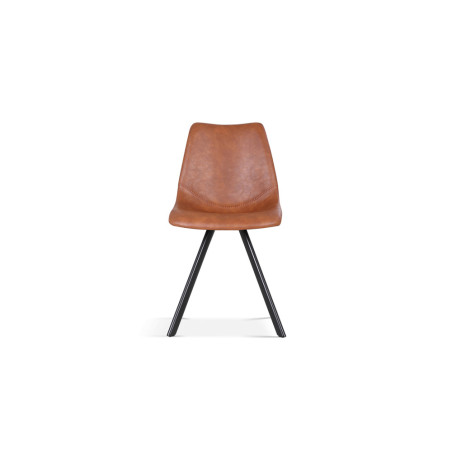 Chaise EMERAUDE en simili cuir