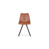 Chaise EMERAUDE en simili cuir