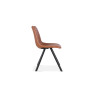 Chaise EMERAUDE en simili cuir