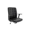 Chaise de bureau LUCARNE en simili cuir