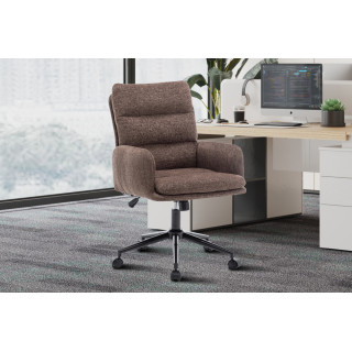 Chaise de bureau AMARANTE en tissu