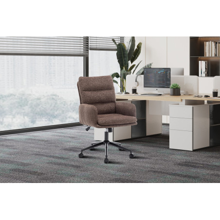 Chaise de bureau AMARANTE en tissu