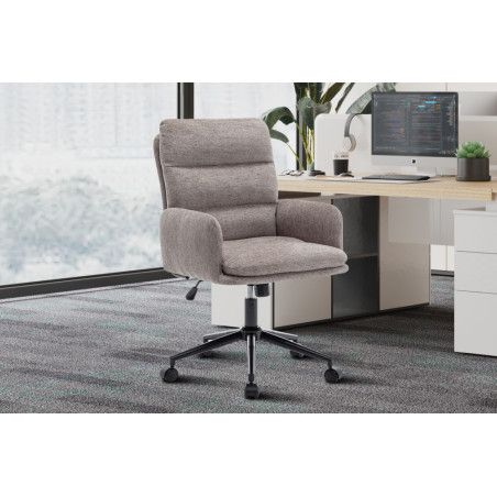 Chaise de bureau AMARANTE en tissu