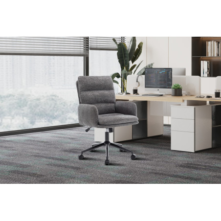 Chaise de bureau AMARANTE en tissu