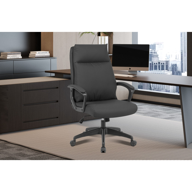 Chaise de bureau SAMARA en simili cuir
