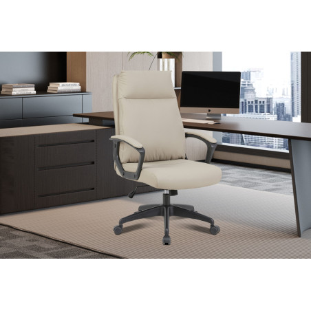 Chaise de bureau SAMARA en simili cuir