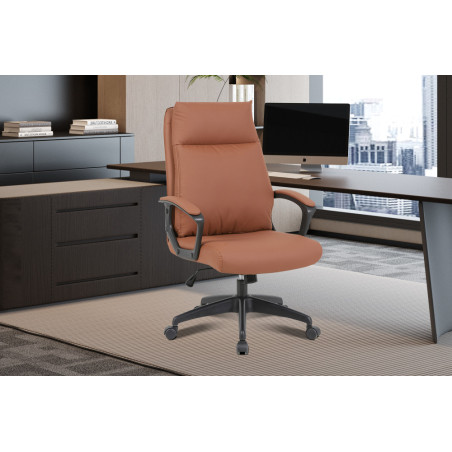 Chaise de bureau SAMARA en simili cuir