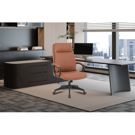Chaise de bureau SAMARA en simili cuir