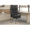 Chaise de bureau DOUCEUR en simili cuir