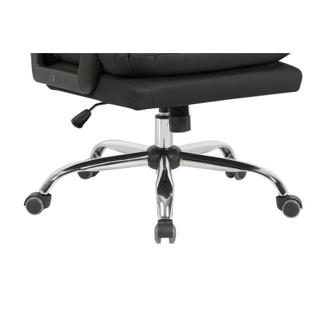 Chaise de bureau DOUCEUR en simili cuir